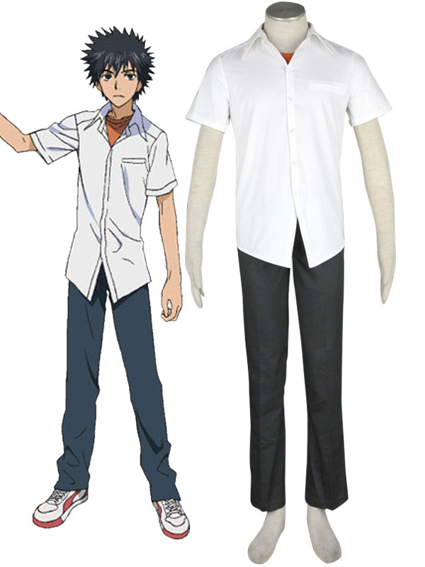 Toaru Majutsu no Index Kamijou Toma Cosplay Costume